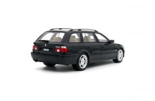 BMW E39 540i Touring M-Pack 2001  Black Saphire Metallic 475 OttO mobile 1:18 Resinemodell (Türen, Motorhaube... nicht zu öffnen!)